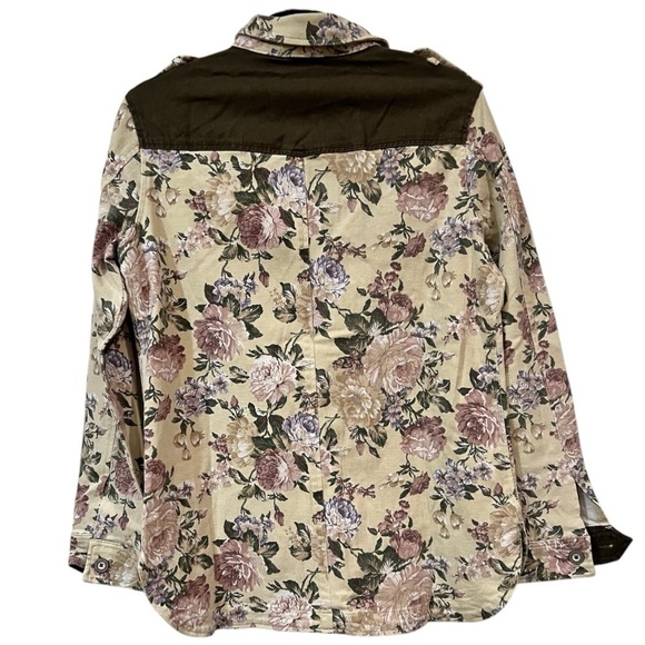 ENGLISH ROSE Floral Studded Jacket Size Small NWOT - Picture 3 of 12